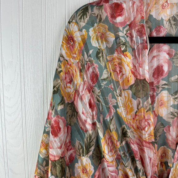 Umgee‎ + Floral Print Kimono XL/1XL - Picture 5 of 6